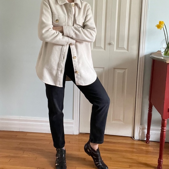 Women's Jeans: Zara Black High Waisted Slim Leg - Picture 6 of 15